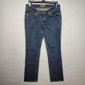 Bitten Sarah Jessica Parker Womens Slim Straight Jeans Size 2 Stretch Low Dark
